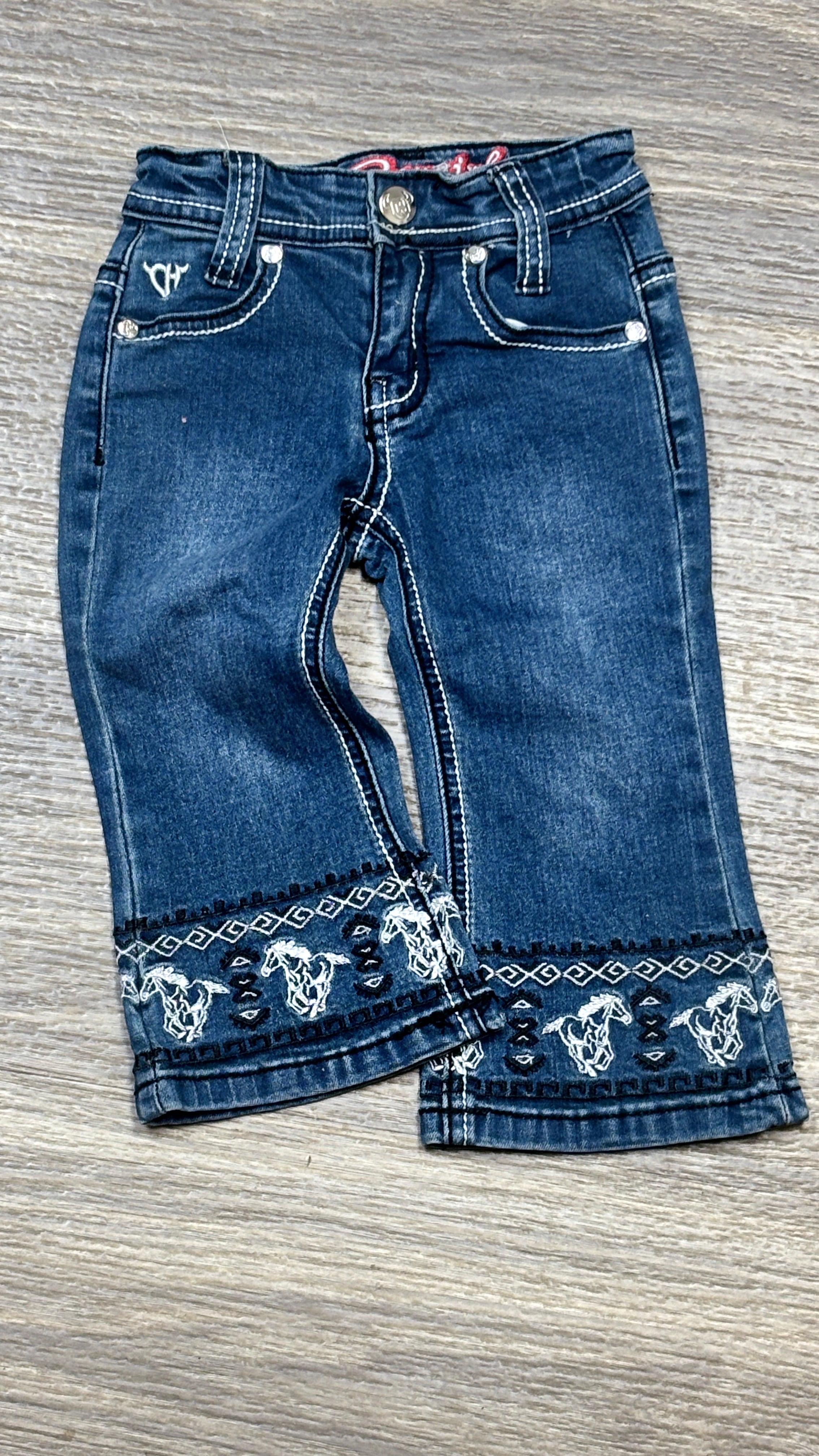 Cowgirl Hardware Jeans ~ Running Horse - Henderson's Western Store