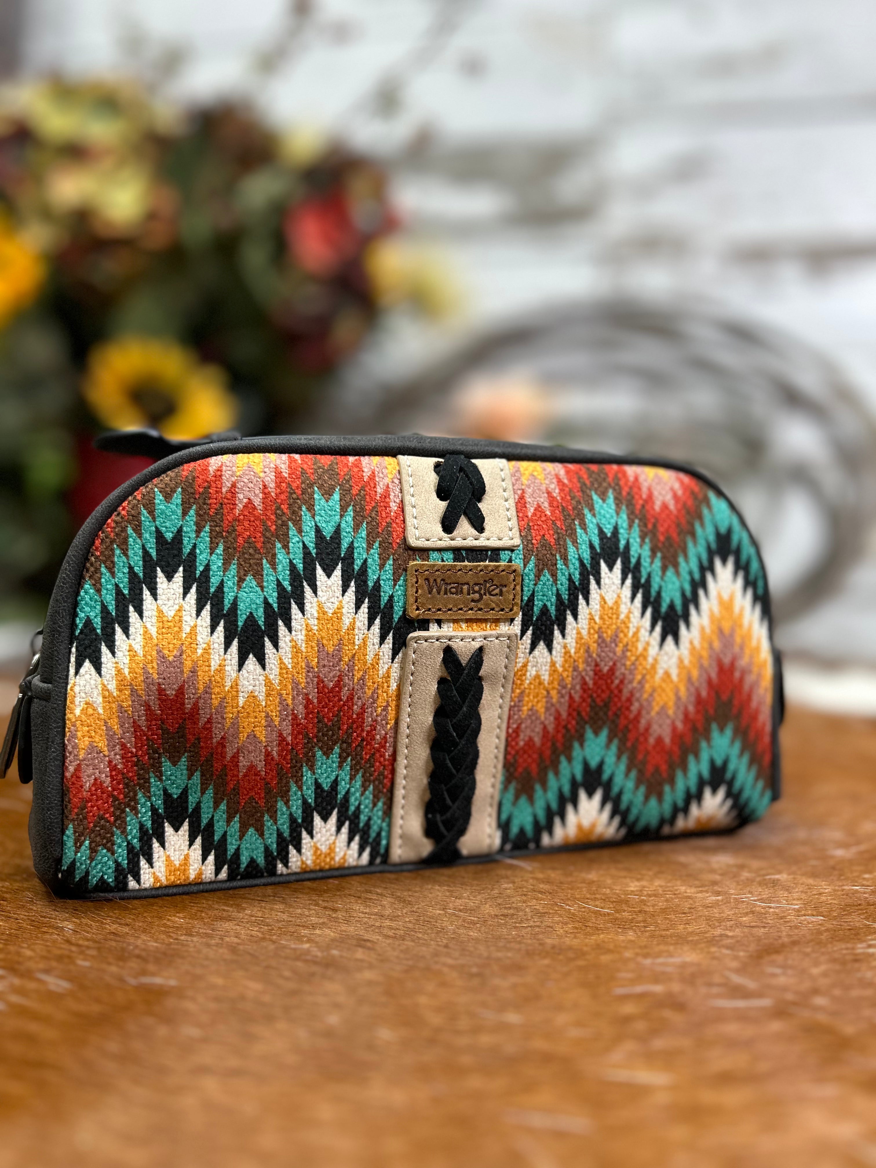 Wrangler Southwest Print Travel Pouch - Henderson's Western Store