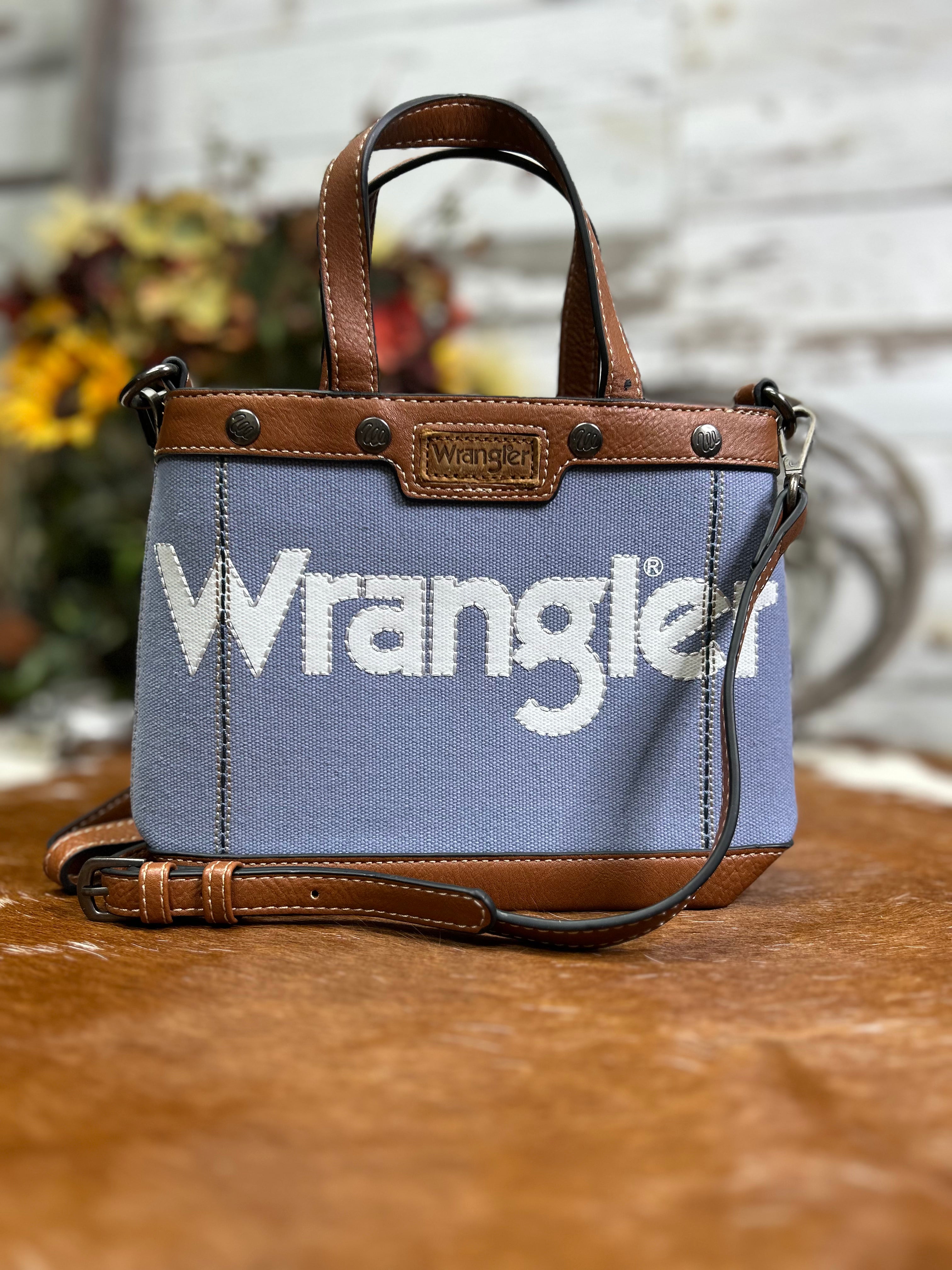 Wrangler Canvas Tote ~ Jean - Henderson's Western Store