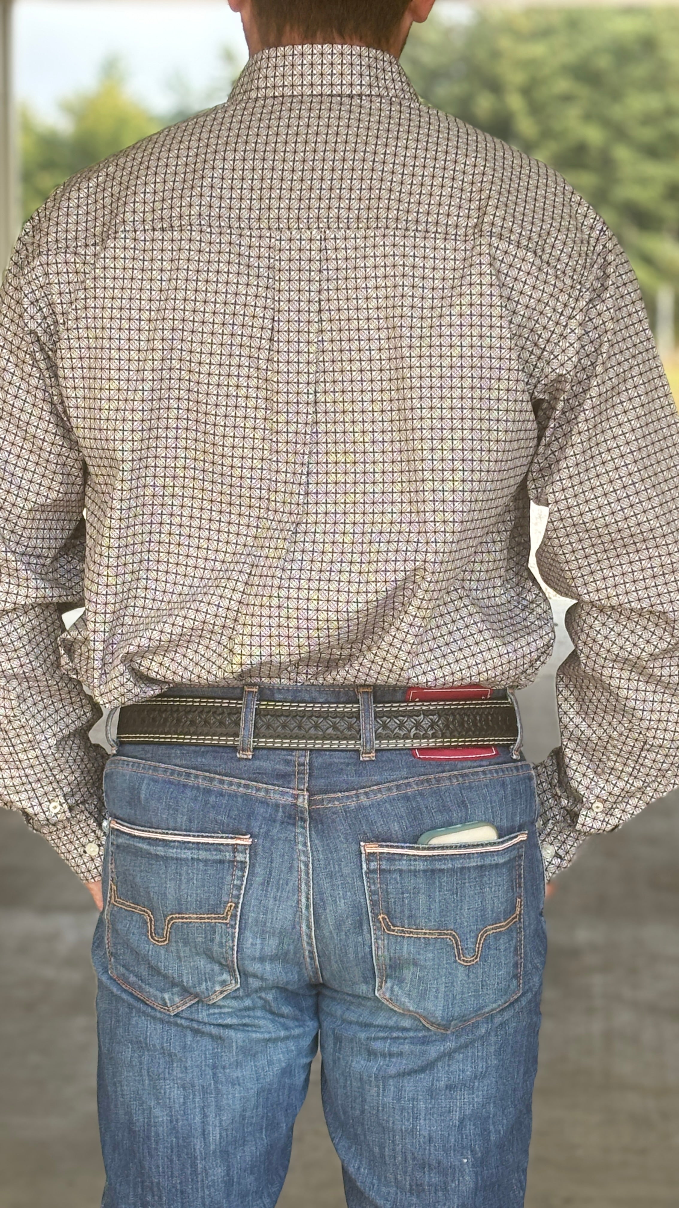 Cinch Plain Weave  ~ Brown - Henderson's Western Store