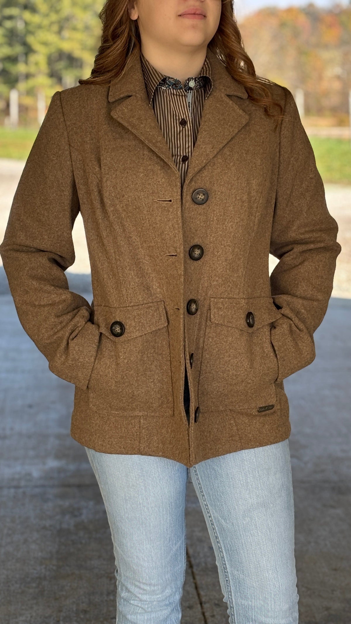 Heather Peacoat by Powder River