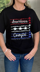 American Cowgirl Dust Flag Tee - Henderson's Western Store