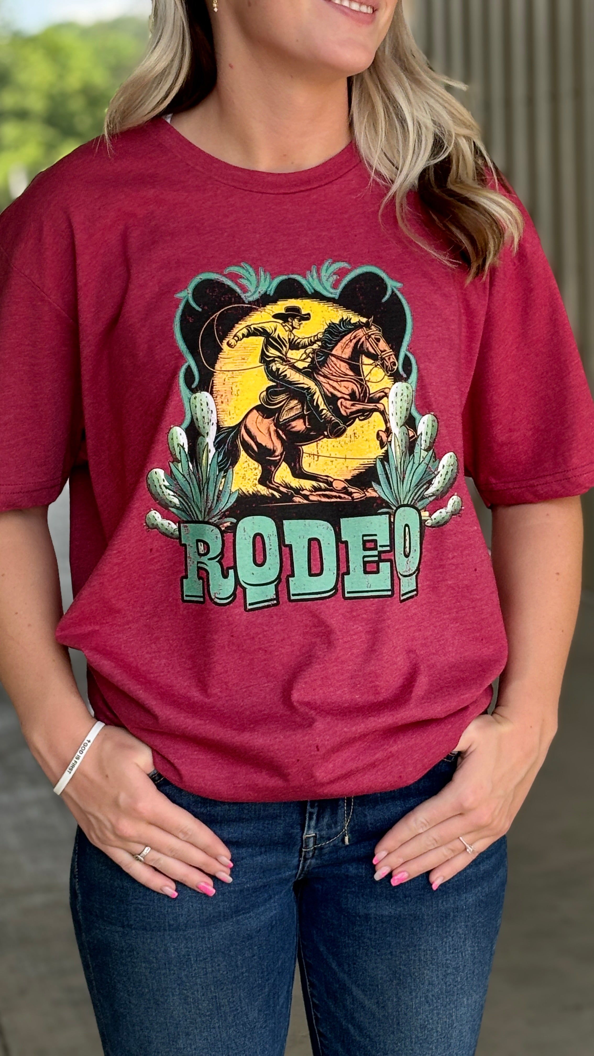 Rodeo Cowboy Tee - Henderson's Western Store