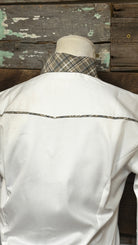 RHC Concealed Zipper Shirt - White - Henderson's Western Store