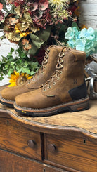 Cowhide Lacer Boots by R. Watson ~ Comp Toe - Henderson's Western Store