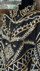 All Day  Show Jacket ~ Black & Gold - Henderson's Western Store