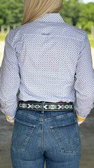 Kirby Stretch Shirt by Ariat ~ Ocean Geo - Henderson's Western Store