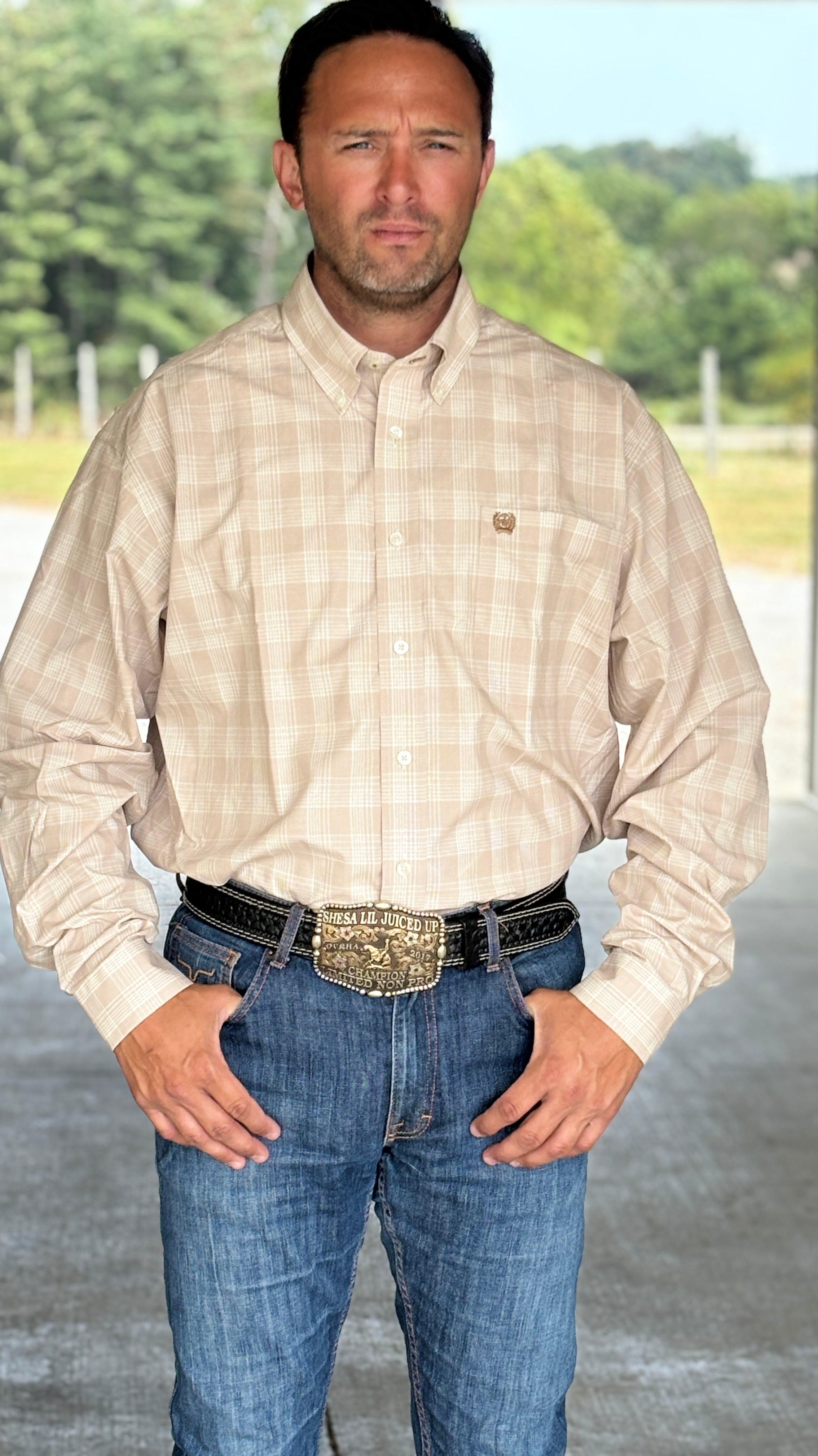 Cinch Plain Weave  ~Khaki - Henderson's Western Store