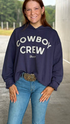 Cropped Relaxed Hoodie by Wrangler - Henderson's Western Store