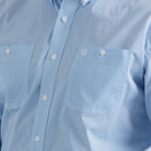 Men's George Strait Shirt ~ Blue - Henderson's Western Store