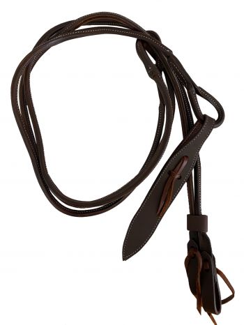 Oiled Leather Romal Reins - Henderson's Western Store
