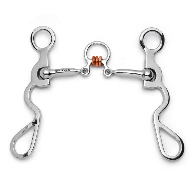 S Shank W/Three Piece Jointed Copper Rollers - Henderson's Western Store