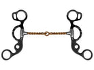 Short Shank Twisted Copper Wire Snaffle - Henderson's Western Store