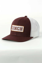 Cinch Ladies Trucker Hat ~ Burgundy - Henderson's Western Store