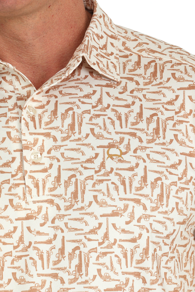Arenaflex Polo by Cinch ~ Tan Pistol - Henderson's Western Store