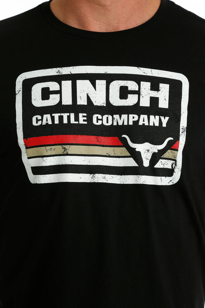 Cinch Cattle Company Tee ~ Black - Henderson's Western Store