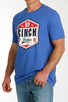 Cinch American Brand Tee ~ Royal - Henderson's Western Store