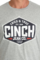 Men's Cinch Tee ~ Grey - Henderson's Western Store