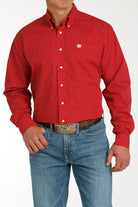 Cinch Plain Weave  ~ Red - Henderson's Western Store