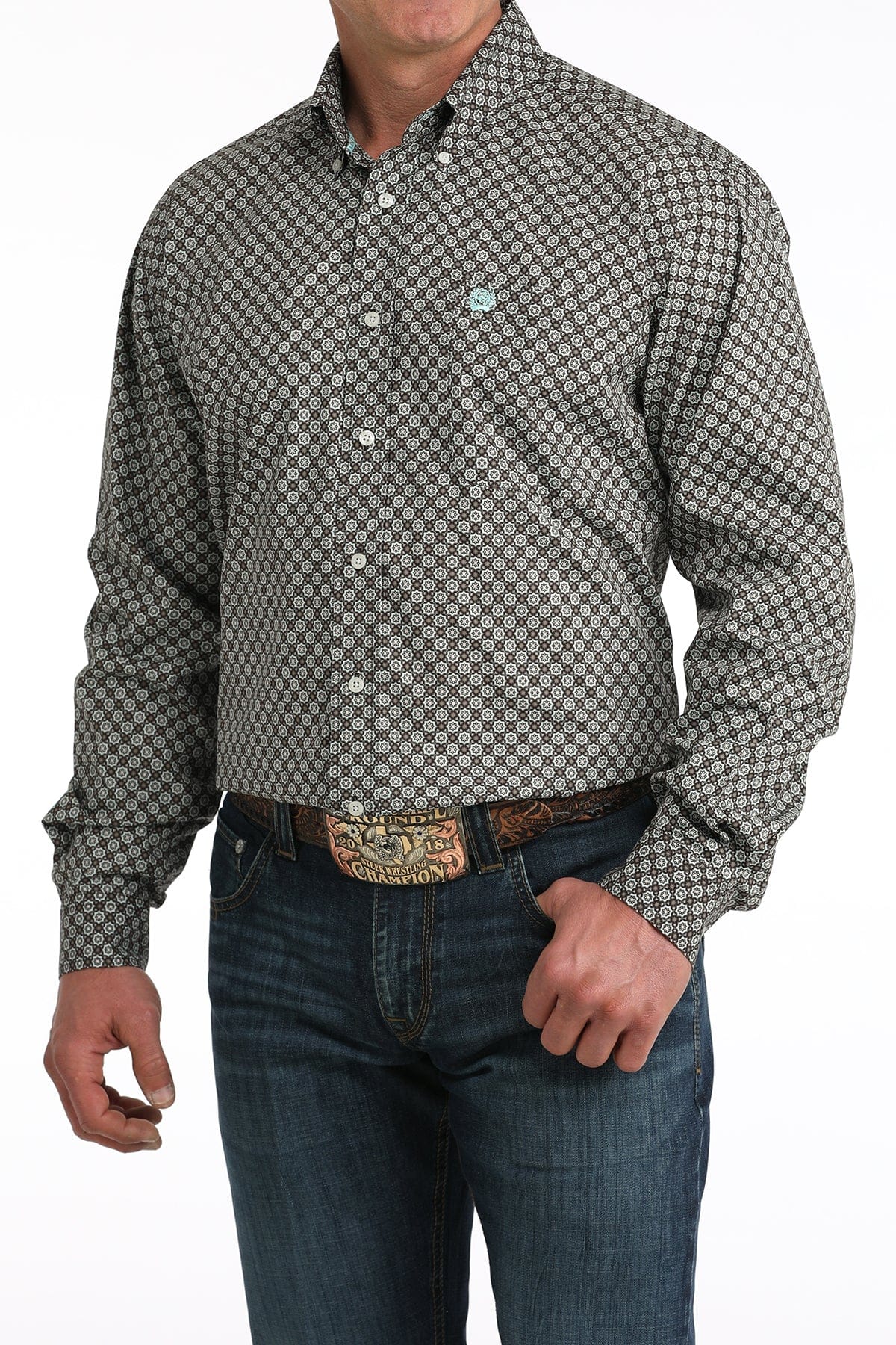 Cinch Plain Weave  ~ Brown - Henderson's Western Store