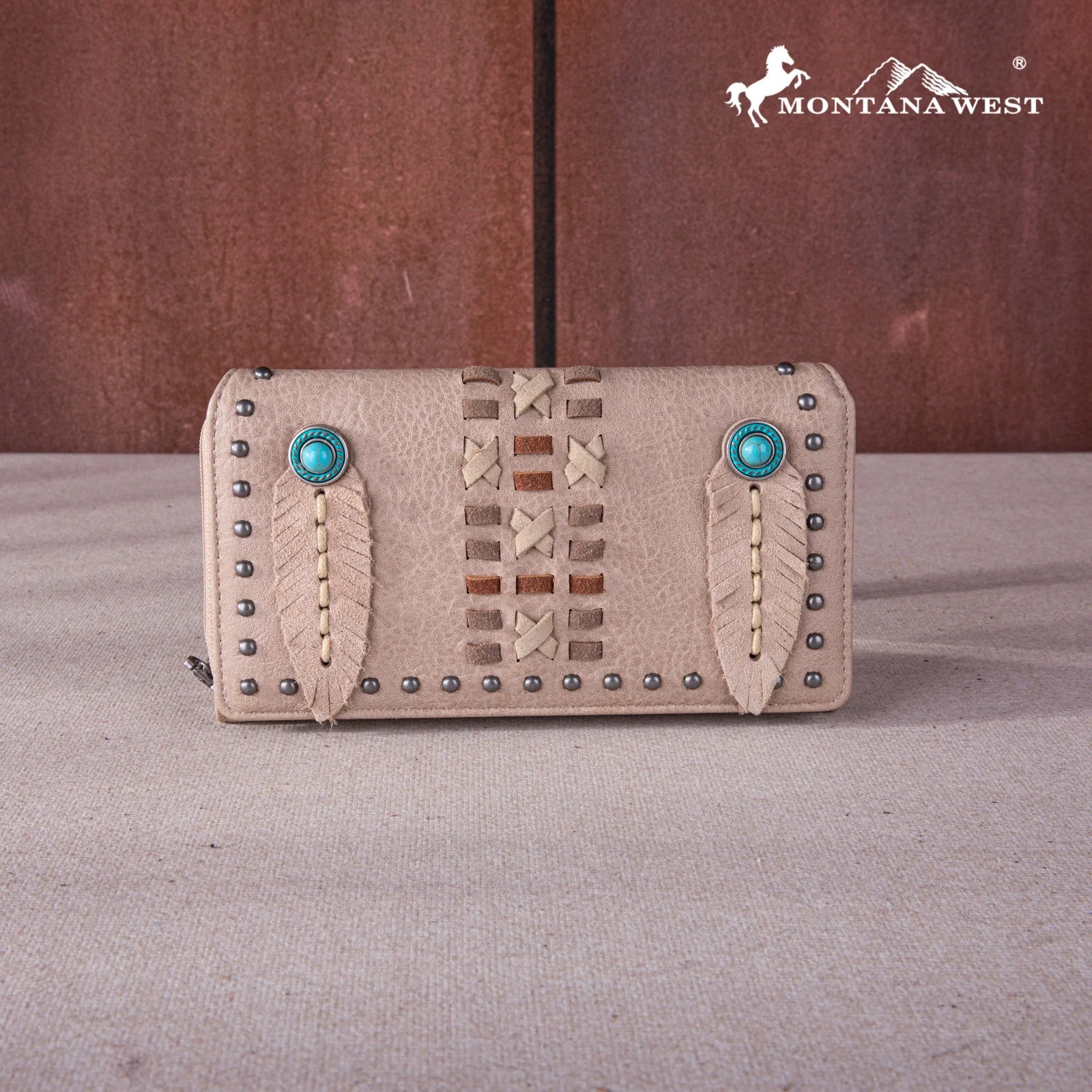 MW Feather Wallet - Henderson's Western Store