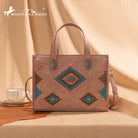 MW Aztec Collection Tote ~ Pink - Henderson's Western Store