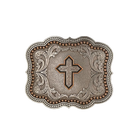 Copper Cross Belt Buckle - Henderson's Western Store