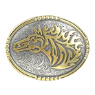 Gold Horse Head Belt Buckle - Henderson's Western Store