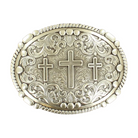 3 Cross Belt Buckle - Henderson's Western Store