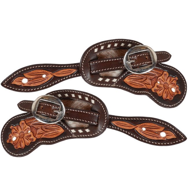 Leather Bloom Spur Strap - Henderson's Western Store