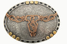 Longhorn Belt Buckle - Henderson's Western Store
