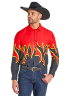 Vintage Flame Border by Panhandle Slim - Henderson's Western Store