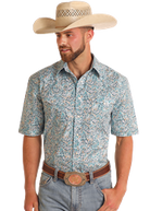 Men's Rough Stock ~ Turquoise - Henderson's Western Store