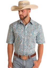 Men's Rough Stock ~ Turquoise - Henderson's Western Store