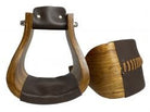 Polished Ashwood Wooden Stirrups ~ Wide - Henderson's Western Store