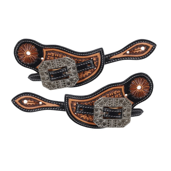 Ladies Antique Silver Spur Strap - Henderson's Western Store