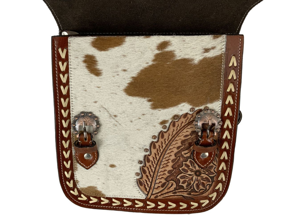 Floral Frontier Saddle Bag - Henderson's Western Store