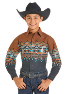 Aztec Border Print by Panhandle Slim - Henderson's Western Store