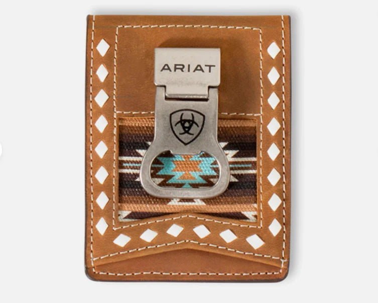 Ariat Southwest Rodeo wallet ~ Money Clip - Henderson's Western Store