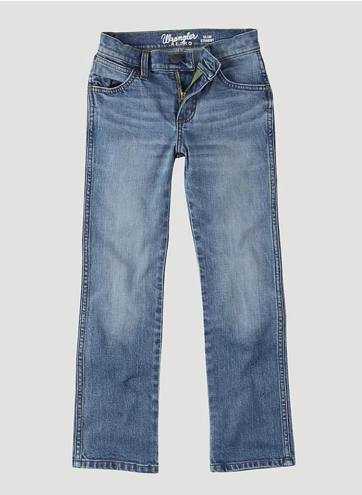 Boy's Wrangler Retro Roughhouse Jeans - Henderson's Western Store