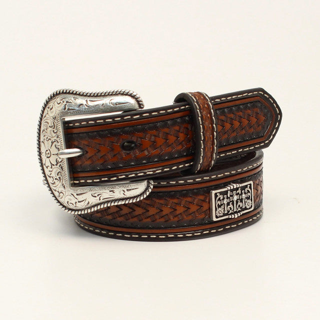 Youth Leather W/Concho - Henderson's Western Store