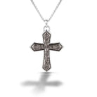 Kelly Herd Brass Engraved Cross Pendent - Henderson's Western Store