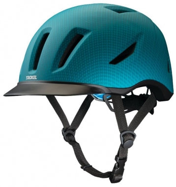 Terrain Troxel Helment - Teal Carbon - Henderson's Western Store