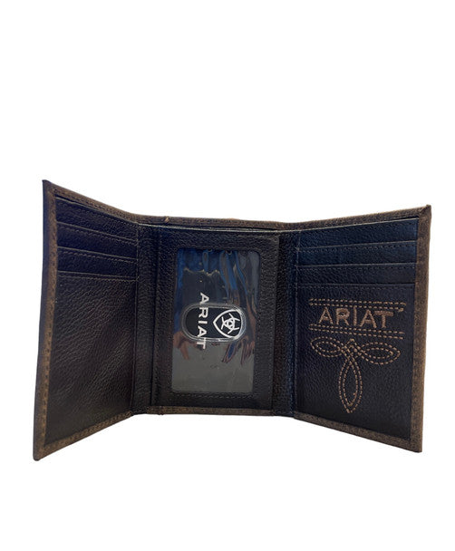 Ariat Southwest Wallet ~ Tri-Fold - Henderson's Western Store