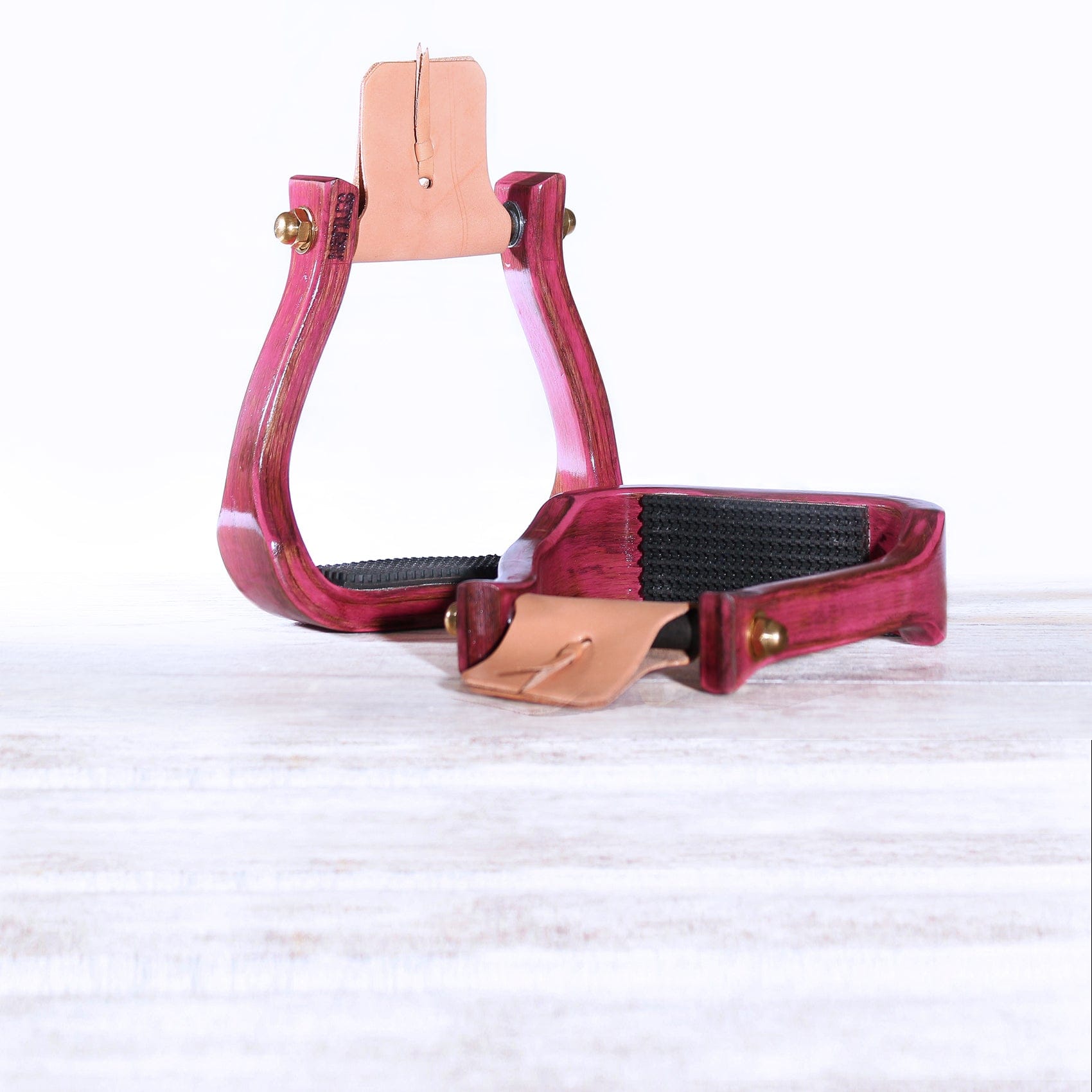 The Barrel Racer by Nettles Stirrups ~ Pink - Henderson's Western Store
