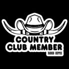 Rodeo Hippie Sticker ~ Country Club Member - Henderson's Western Store