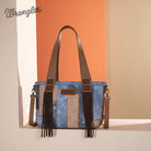 Wrangler Denim Patchwork Tote/Crossbody ~ Jean - Henderson's Western Store