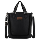 Wrangler Tote Convertible Backpack/Crossbody Bag ~ Black - Henderson's Western Store