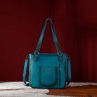 Wrangler Studded Hobo ~ Turquoise - Henderson's Western Store