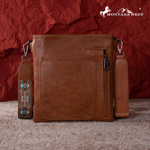 Load image into Gallery viewer, MW Embroidered Collection Concealed Carry Crossbody - Henderson&#39;s Western Store